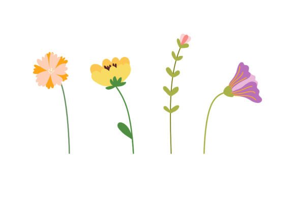 Download Set Flower Beautiful Collection - Collection Collection