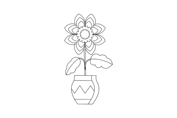 Download Flowers Beautiful Collection Outline - Collection Collection