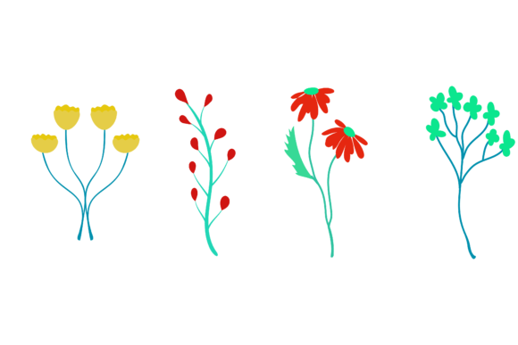 Download Set Flower Beautiful Collection - Collection Collection